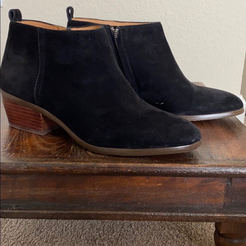 J Crew suede booties